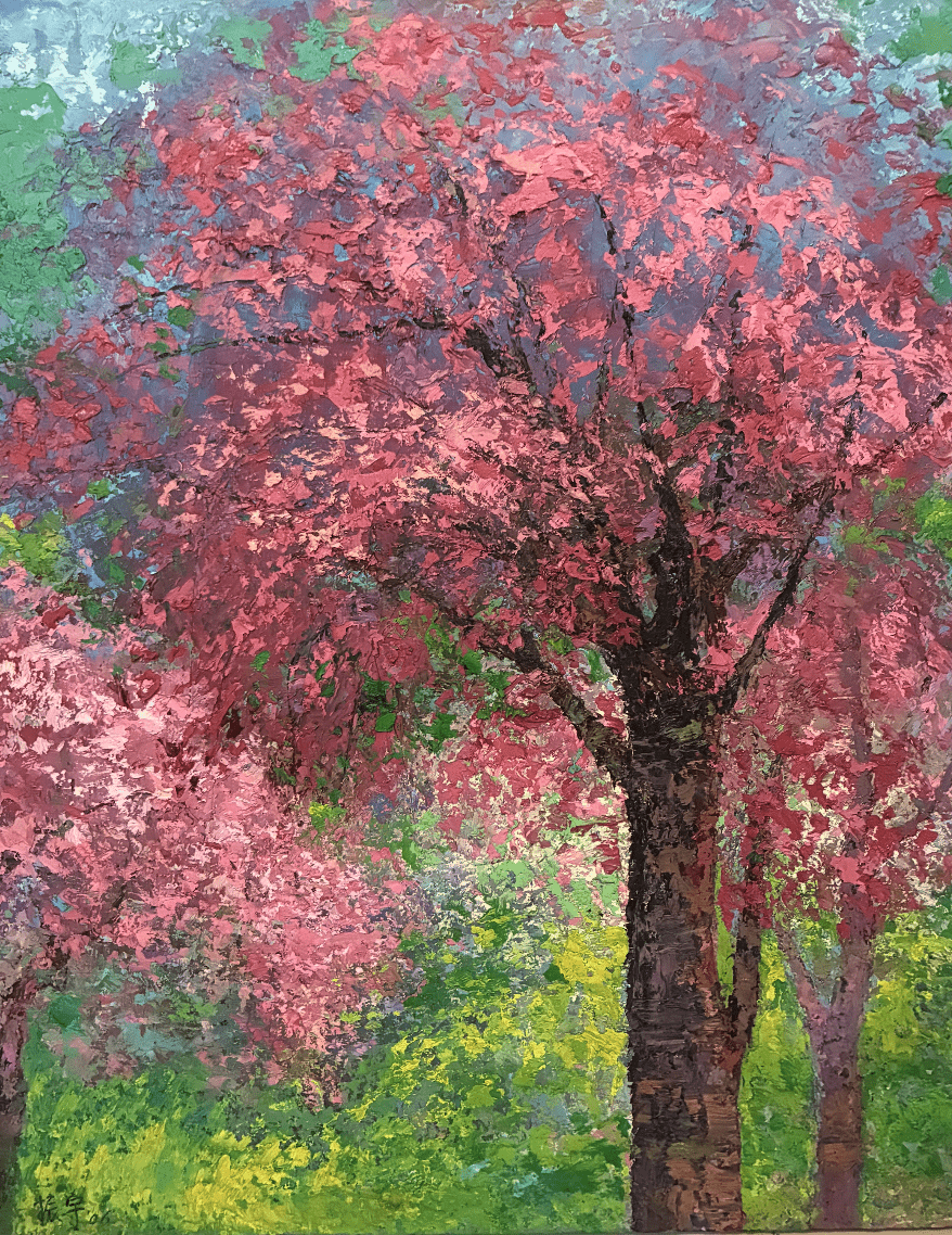 恣意的春天 （櫻花）<br> Unrestrained Spring (Cherry Blossoms)