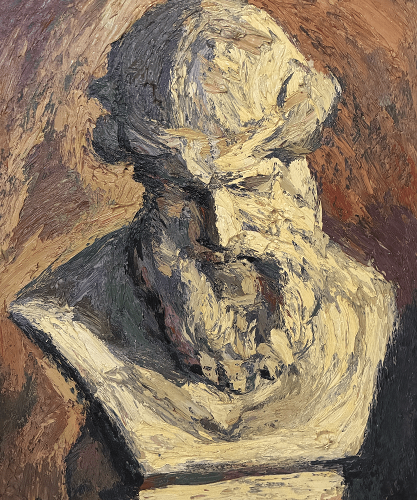 石膏像（柏拉圖）<br> Plaster Bust of Plato