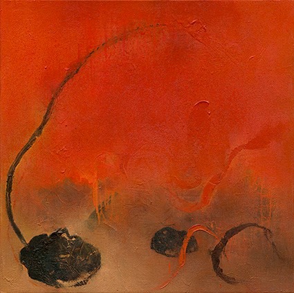 立秋 2024 Beginning of Autumn 2024, 70x70cm, 25號, 綜合媒材畫布, 0.000 立秋 2024<br>Beginning of Autumn 2024