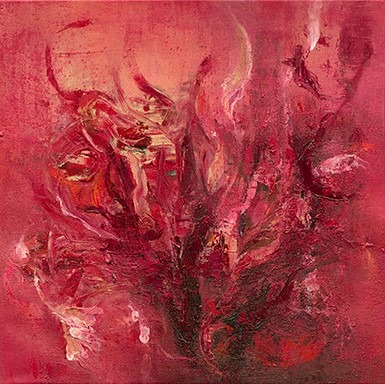 處暑 2024 End of Heat 2024, 65x65cm, 21號, 綜合媒材畫布, 8.000 處暑 2024 <br>End of Heat 2024